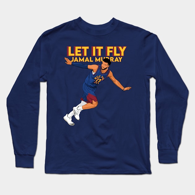 JAMAL MURRAY Long Sleeve T-Shirt by origin illustrations